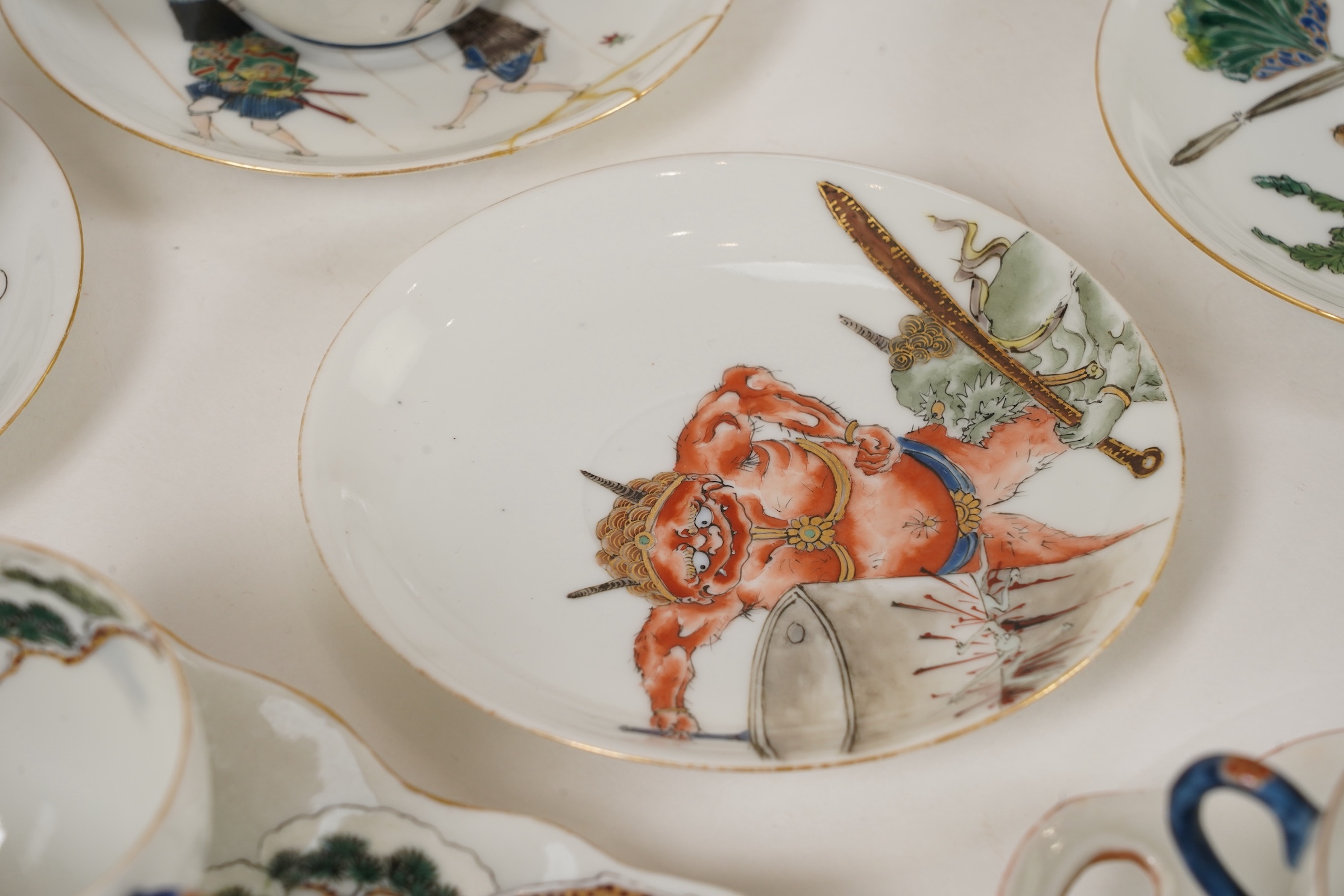 Shoko Takebe for Thomas B. Blow, a fine Japanese eggshell porcelain tea and coffee set, dated 1905